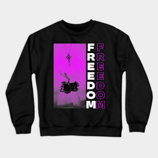 Purple Freedom Crewneck Sweatshirt